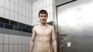 Twink Slave training in public toilet total humiliation sissyfaggotbilly