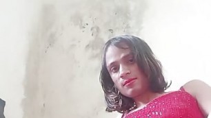 Sissy big dickIndian Desi village cross dresser shemal cd gay boy showing full nude body in shower water bathroom trans show his