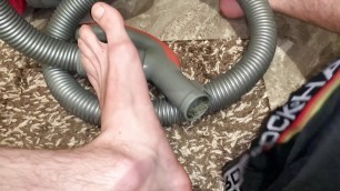 vacuum cleaner suck my balls and hot sweet cum