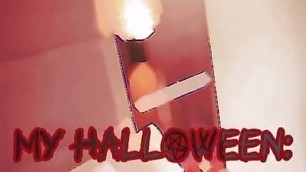 Halloween sex: stilesbhalifa horny interracial Halloween threesome