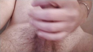 Hairy and unshaven cock enjoys it