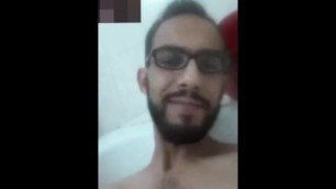 Arab Jordanian Man Big Cock Cumshot1