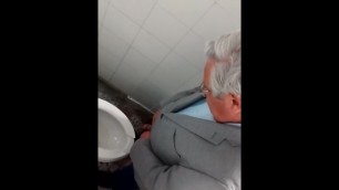 Teacher in Bathroom