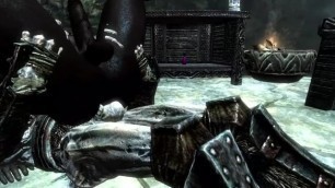 Skyrim Horny Black Warrior Gets Fucked by Monster Part4