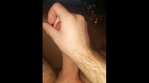 Jacking off to Porn with Cumshot