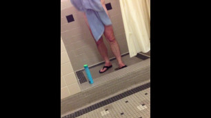 [lockerroomshowers] Mature Thick Dick and Balls