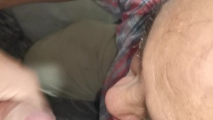 My gay Oldman suck me again 2 part