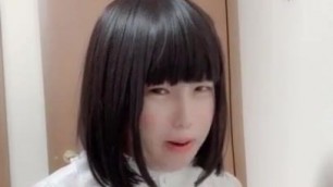 japanese crossdresser masturbation neat style