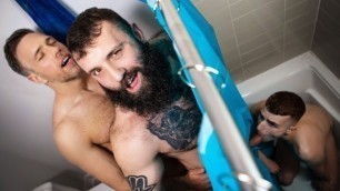 Glory-ous Shower Fuck with Alex Mecum Markus Kage Ryan Jacobs