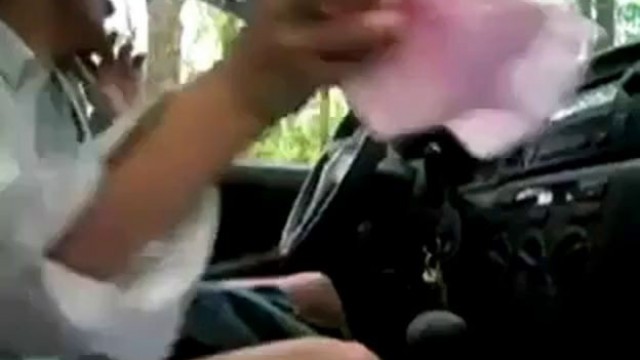 Guy Caught JERKING Off in Car