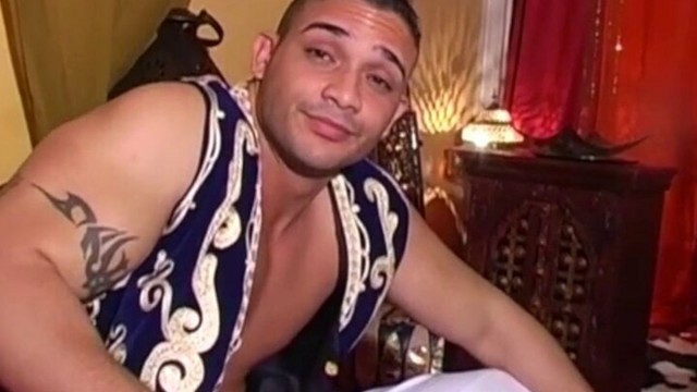 GayArabClub.com - Straight macho guy masturbates his cock