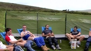 British Studs Take Their Dicks Out During Outdoor Picnicgay