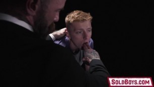 Tattoo guy Master Jack Dixon fucks slave boy Richie West