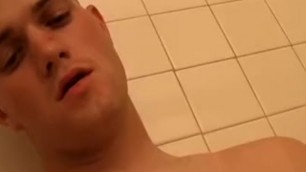 Pissing Fetishist Works on His Dick Until Cum Squirts Outgay