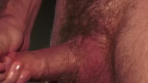 Hot Lumber Daddy Stroking His 8 Inch Cockgay