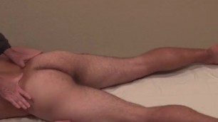 Athletic Amateur Massaged All Over Bodygay