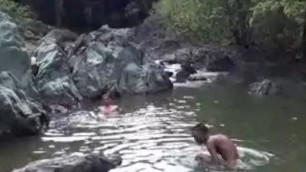 Tall Lean Latino Skinny-dipping Before Oral 2somegay