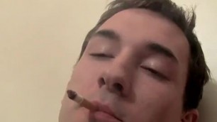 Twink Paradox Strokes Cock During Smoking Fetish Sologay