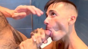 Daddy Andolini Barebacks A French Twink